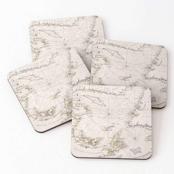 Item preview, 1775 Vintage Map: Gulf of St. Laurence, Canada designed and sold by Gin  Neko.