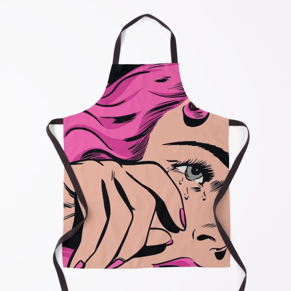 Item preview, Pink Hair crying girl comic girl designed and sold by aboniteblanc.