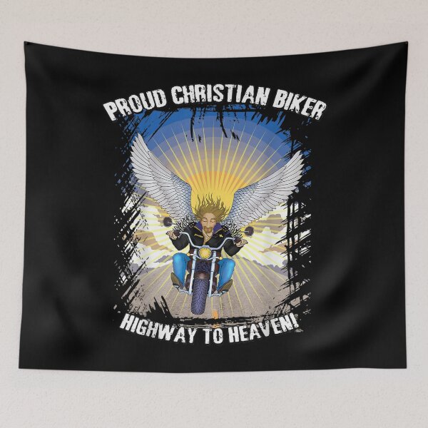 Item preview, Proud Highway Christian Biker Motorcycle Jesus Design designed and sold by miann4.