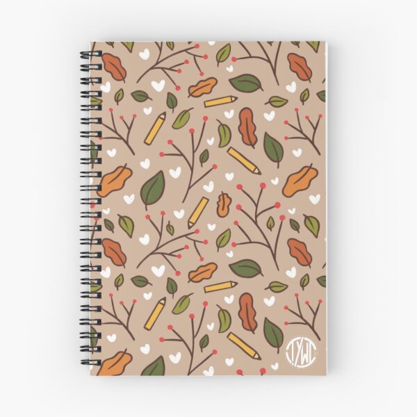 Item preview, Leaves & Pencil Pattern—Fall 2021 designed and sold by tywiorg.