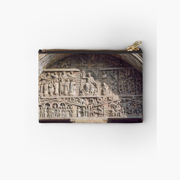 Item preview, Tympanum over front door Conques Abbey Church 19840228 0056  designed and sold by Fred Mitchell.