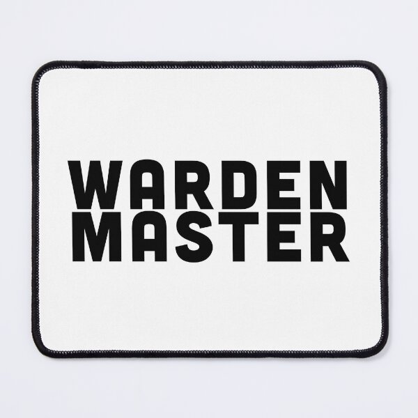 Item preview, Warden Master The Master Of Zen, Bamboozle, And Disaster Black Text designed and sold by Voyshop.