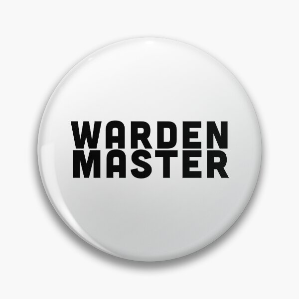 Item preview, Warden Master The Master Of Zen, Bamboozle, And Disaster Black Text designed and sold by Voyshop.
