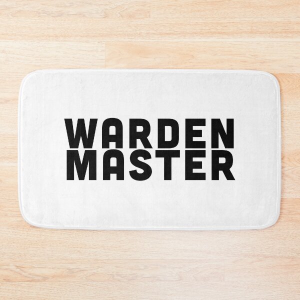 Item preview, Warden Master The Master Of Zen, Bamboozle, And Disaster Black Text designed and sold by Voyshop.