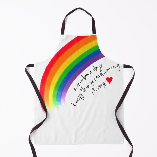 Item preview, A Rainbow A Day Keeps The 2nd Coming At Bay designed and sold by ExMoLiving.