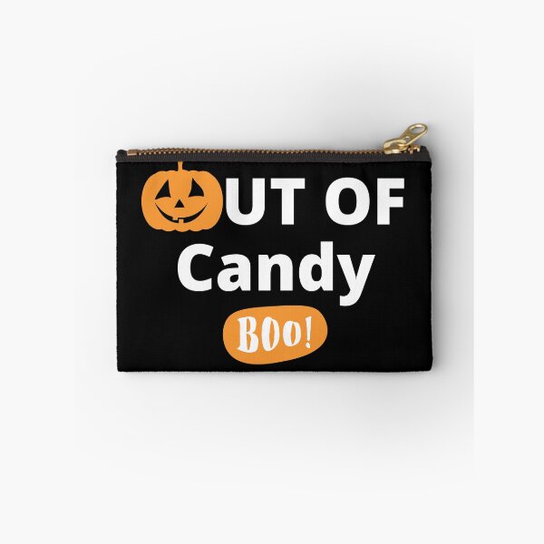 Item preview, Out Of Candy. Boo! Funny Halloween Quote. designed and sold by That Cheeky Tee.