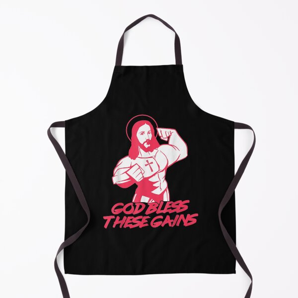 Item preview, Muscle Jesus Weight Lifting Workout Humor Gift designed and sold by miann4.