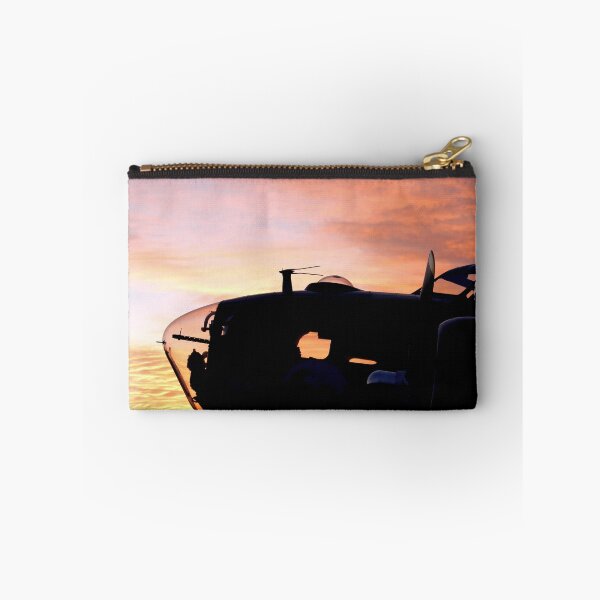 Item preview, Sunrise over a B17 Heavy Bomber from World War II designed and sold by aprilann.