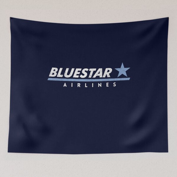 Item preview, Bluestar Airlines - Wall Street vintage logo designed and sold by Primotees.