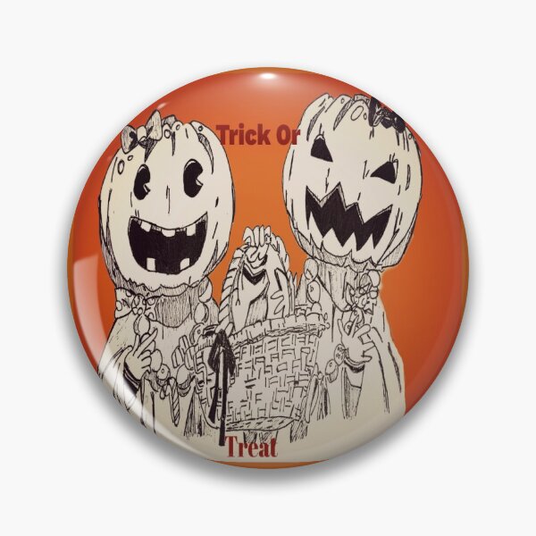 Item preview, Tricky Or Treat Pumpkin Style  designed and sold by AnimeInkArt.