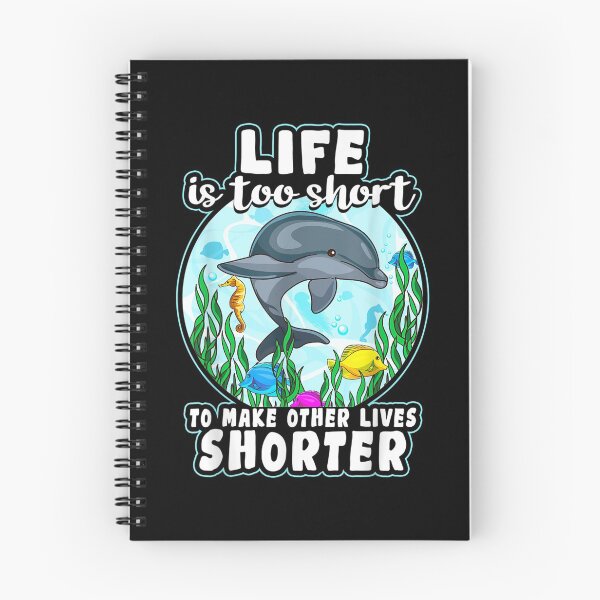 Item preview, Self Improve T Quote Dolphin Ocean Fish designed and sold by miann4.