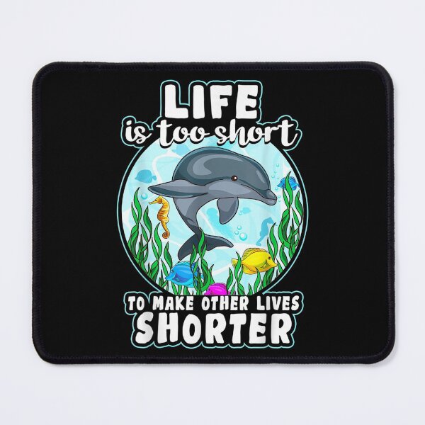 Item preview, Self Improve T Quote Dolphin Ocean Fish designed and sold by miann4.