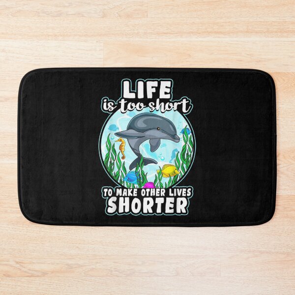 Item preview, Self Improve T Quote Dolphin Ocean Fish designed and sold by miann4.