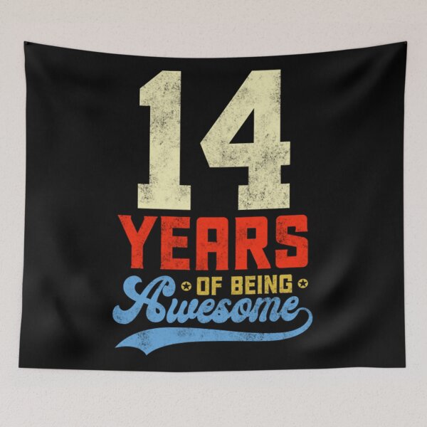 Item preview, 14 Years Of Being Awesome Gifts 14 Years Old 14th Birthday  designed and sold by Shootoff390.