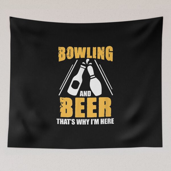Item preview, Bowling Bowler Bowling And Beer That's Why I'm Here designed and sold by miann4.