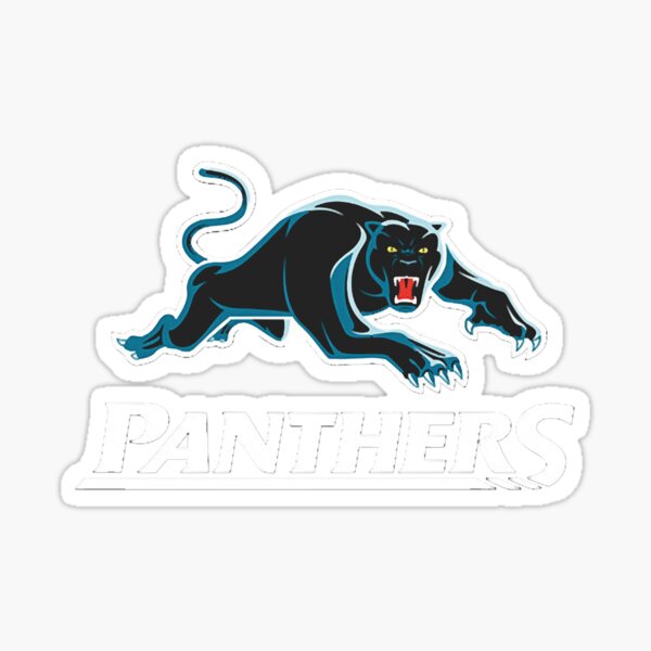 Stickers Penrith Panthers Timeline Of Club Logos NRL Giant Decal Sheet 