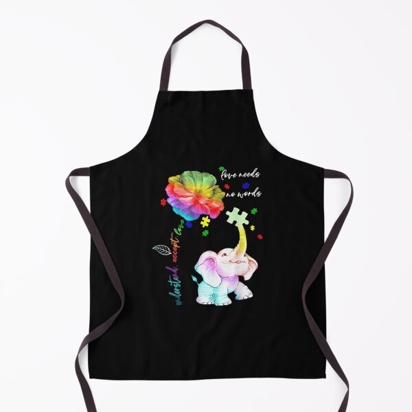 Item preview, Accept Understand Elephant Daisy Puzzle Autism Awareness designed and sold by miann4.