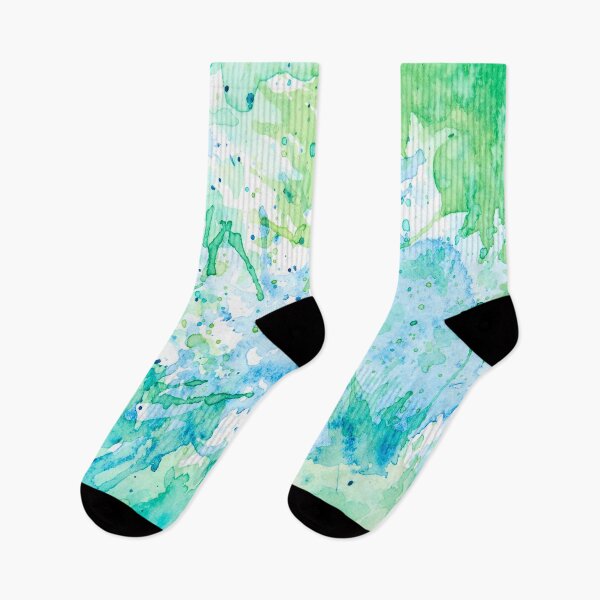 Item preview, light aqua splashes  designed and sold by Gainor Andrews.