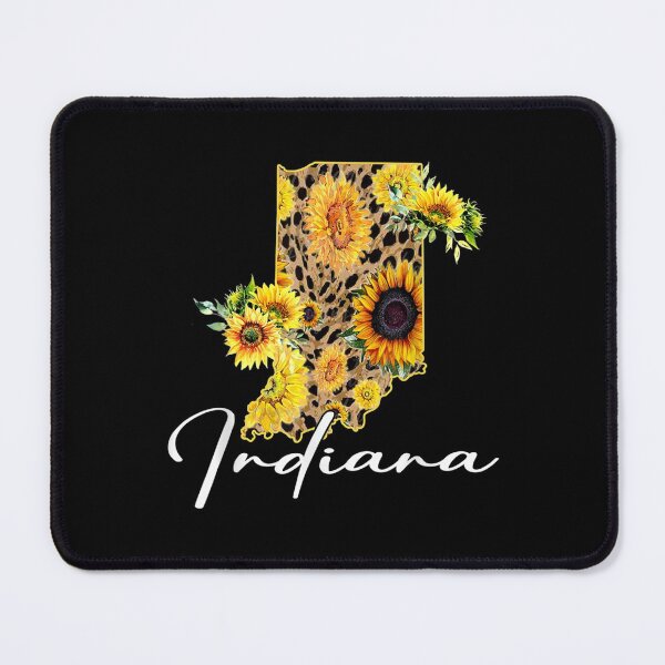 Item preview, Sunflower Leopard State Map designed and sold by miann4.