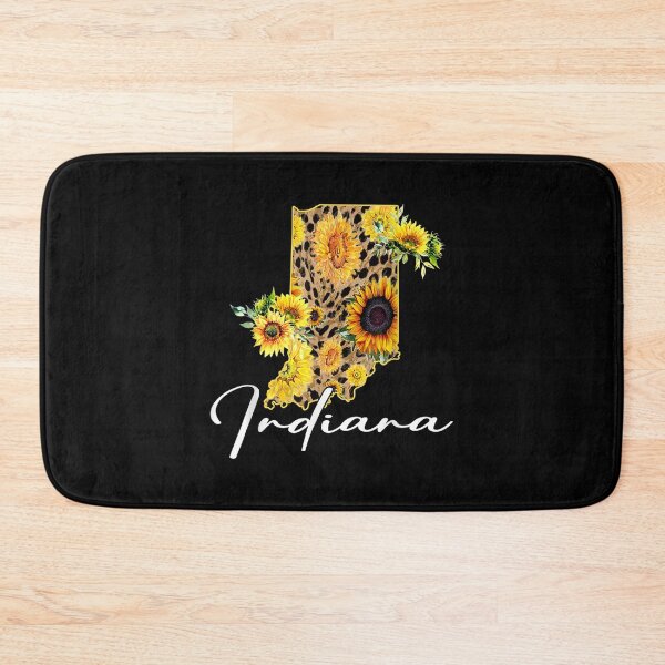 Item preview, Sunflower Leopard State Map designed and sold by miann4.