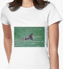 "Come In - The Water's Lovely!" Women's Fitted T-Shirt