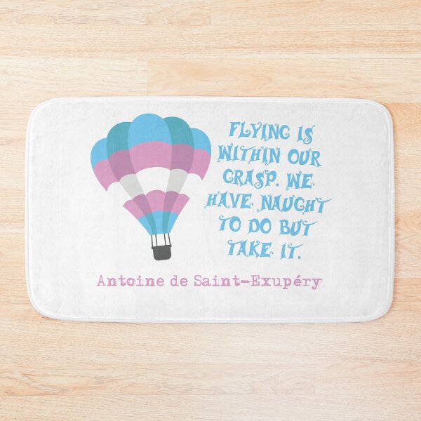 Item preview, "Flying is within our grasp..." transgender transformation quote designed and sold by incurablehippie.