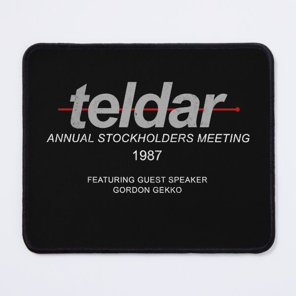 Item preview, Teldar Paper - Annual stockholders meeting - Wall Street designed and sold by Primotees.