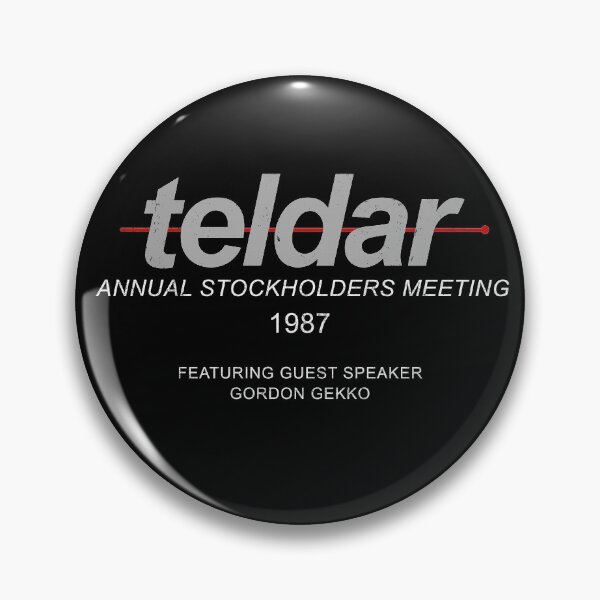 Item preview, Teldar Paper - Annual stockholders meeting - Wall Street designed and sold by Primotees.