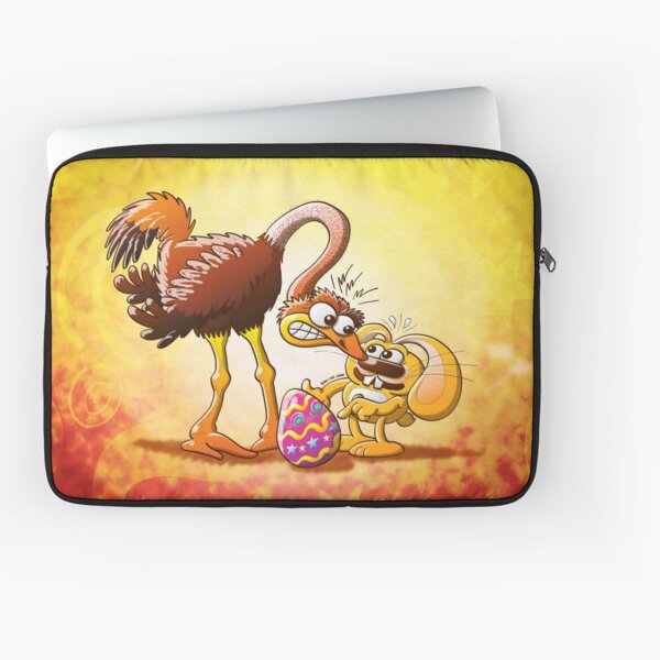 Ambitious Easter Bunny Laptop Sleeve