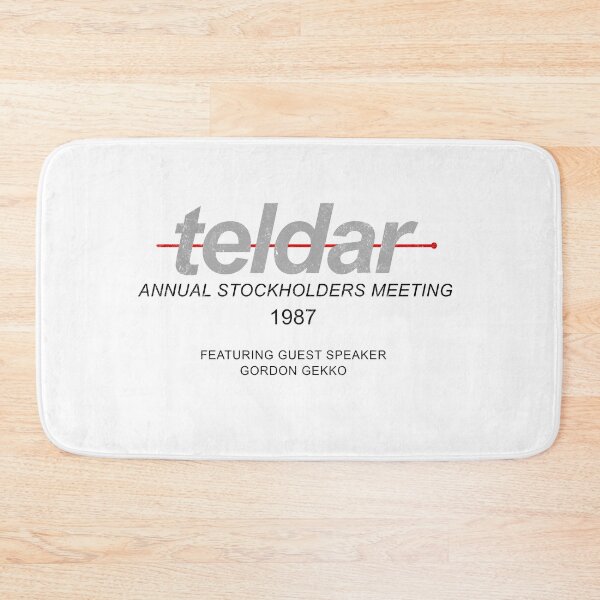 Item preview, Teldar Paper - Annual stockholders meeting - Wall Street designed and sold by Primotees.