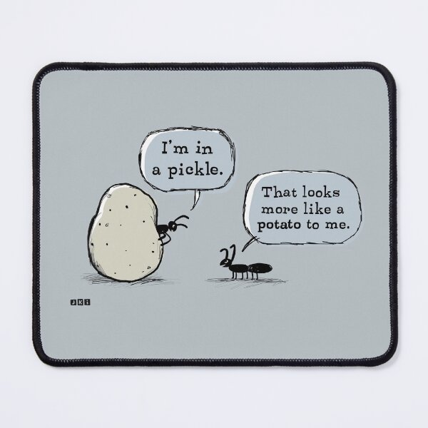 Item preview, In A Pickle | Humorous Ants Cartoon designed and sold by Jenn Inashvili.