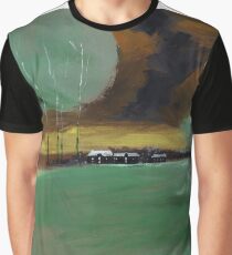 Abstract Landscape Graphic T-Shirt