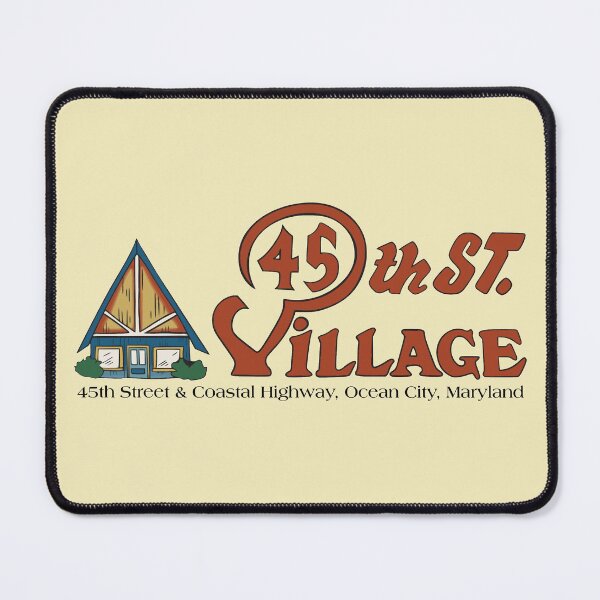 Item preview, 45th Street Village, Ocean City, MD designed and sold by TeeArcade84.