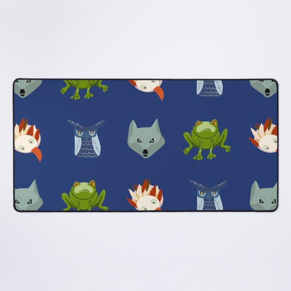 Clever animal pack Desk Mat