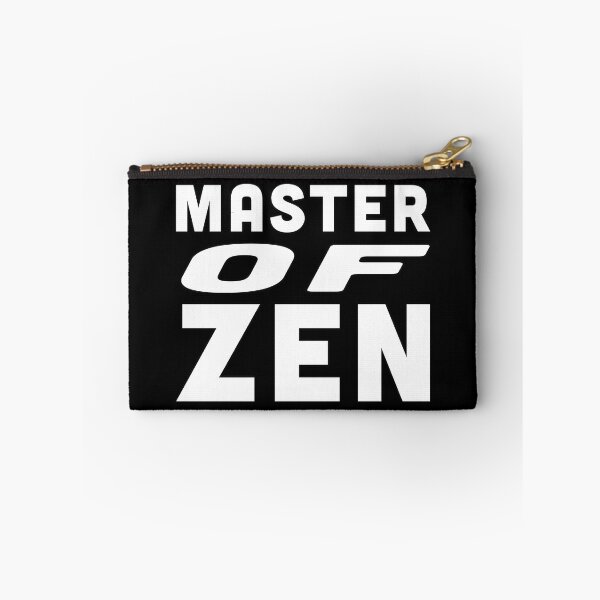 Item preview, Master of Zen Finding Inner Peace - White Text designed and sold by Voyshop.