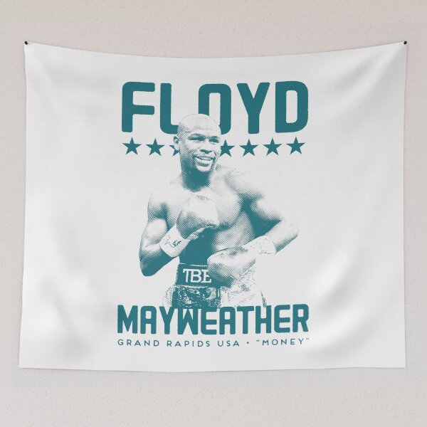 Artikelvorschau, Floyd "Money" Mayweather Vintage-Boxplakat entworfen und verkauft von gerardgraphics.
