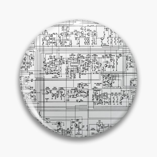 Item preview, Circuit Board Diagram Electronic Schematic Printed Engineering designed and sold by WheresMyMojo.