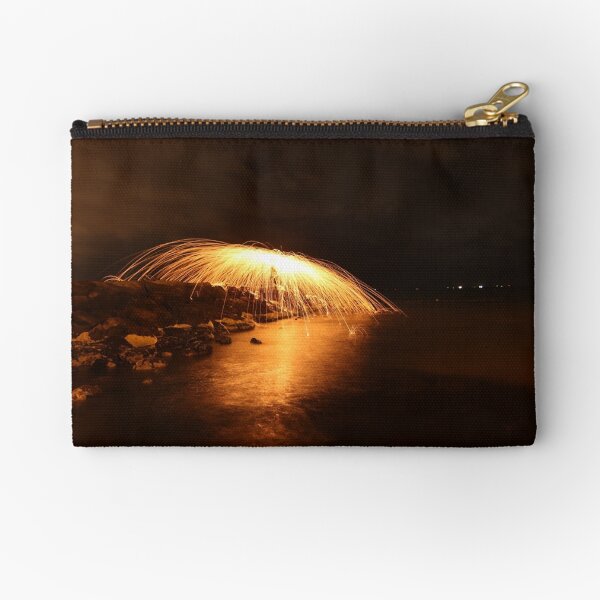 Experimental sparkles (horizontal) Zipper Pouch