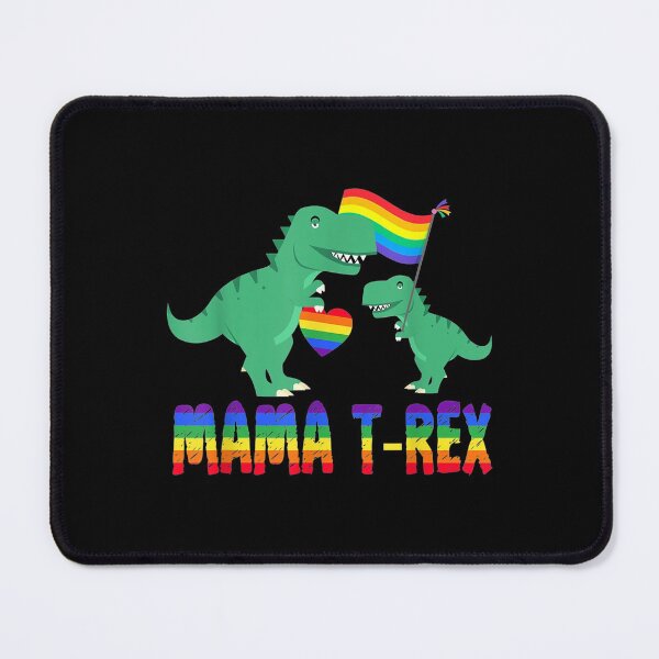 Item preview, Mama T Rex Dinosaur Lgbt Rainbow Pride Gay Lesbian designed and sold by maudean.