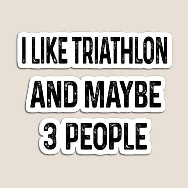 Item preview, I like Triathlon and maybe 3 people designed and sold by luytkaka.