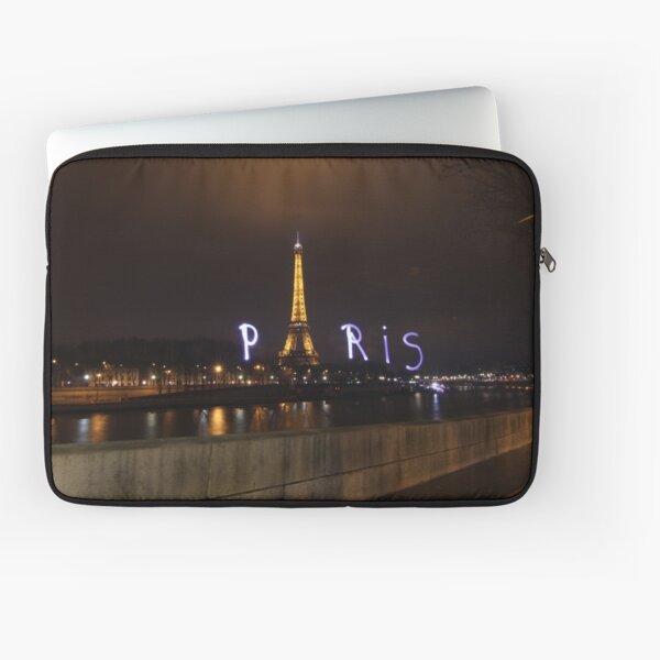 Lightpaint Paris Laptop Sleeve