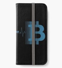 Bitcoin iPhone Flip-Case/Hülle/Klebefolie