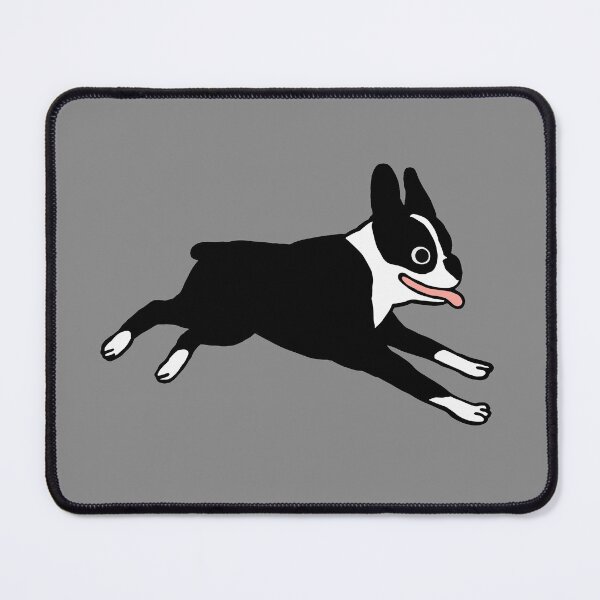 Item preview, Jumping Boston Terrier Cartoon Dog designed and sold by Jenn Inashvili.