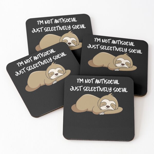 Item preview, Not Antisocial Just Selectively Social designed and sold by Peter Stawicki.