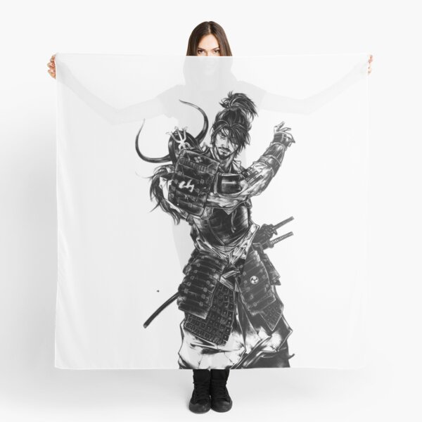 Anime Swordsman Scarves for Sale | Redbubble