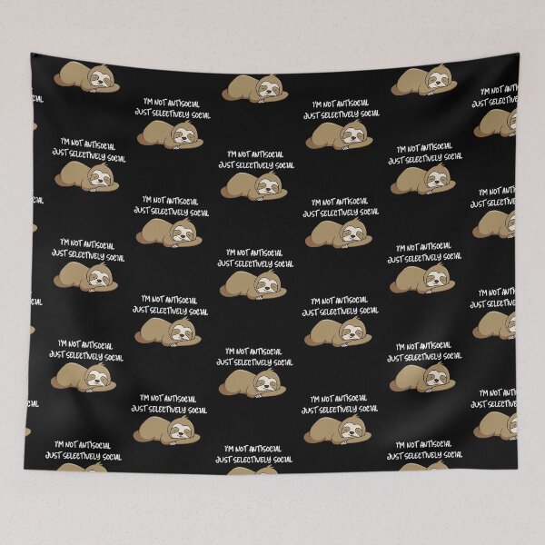 Item preview, Not Antisocial Just Selectively Social designed and sold by Peter Stawicki.