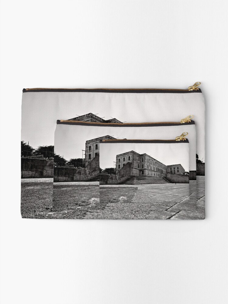 Alternate view of Within these walls  - Alcatraz, San Francisco Zipper Pouch
