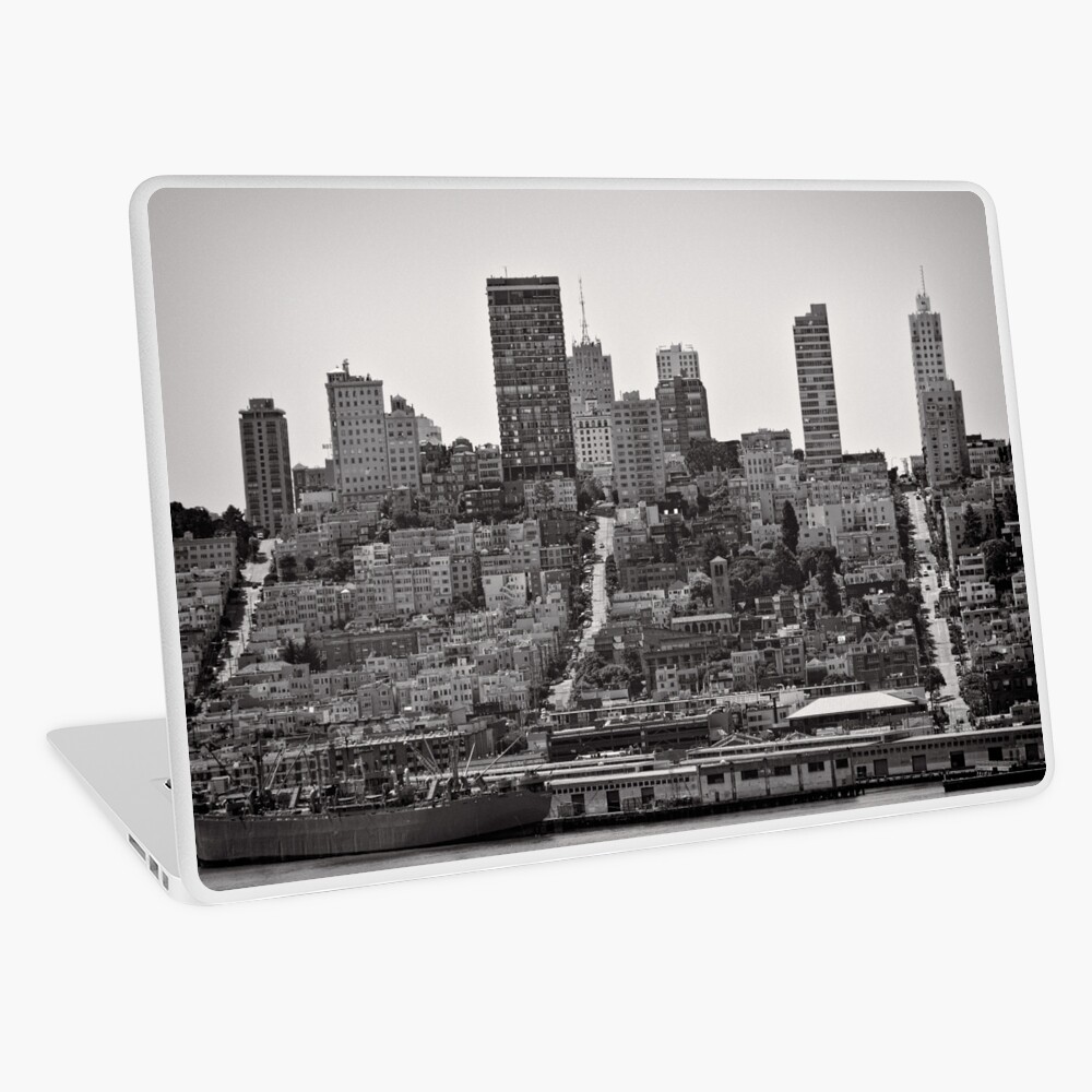 Hills of San Francisco - California, USA Laptop Skin