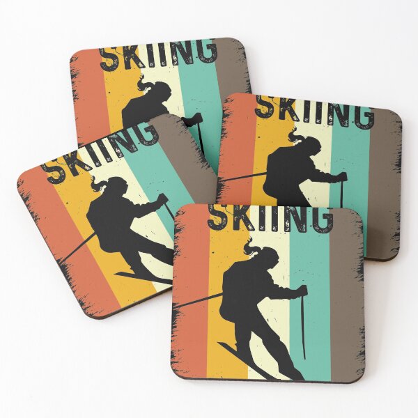 Item preview, Vintage Retro Skiing designed and sold by thanhmaidesign.