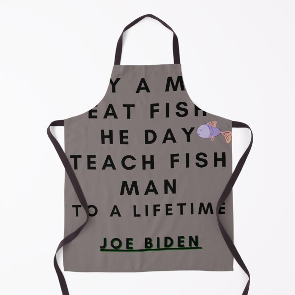 Item preview, Buy a man eat fish ,joe biden qoutes essential t-shirt Classic T-Shirt designed and sold by NIKENchop.